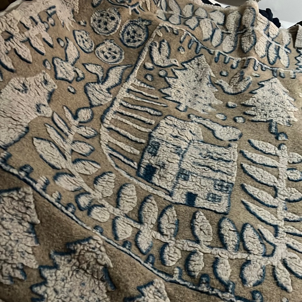 Story Wool Blend Throw Blanket